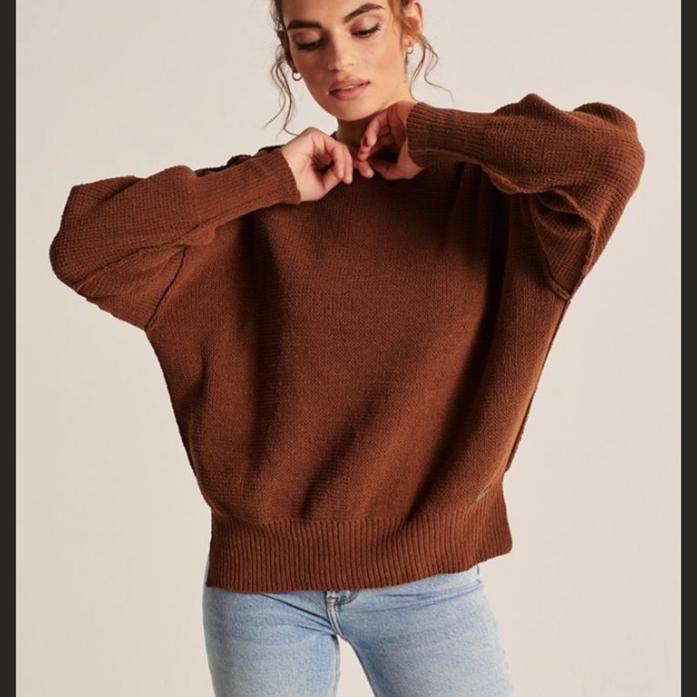 Abercrombie Oversized Chenille Sweater